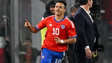 Alexis Sanchez avec le Chili
