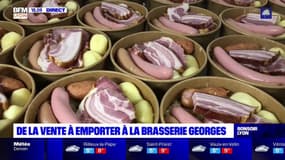 Lyon : choucroutes à emporter à la Brasserie Georges