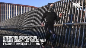 Attestation, distanciation physique : quelles seront les règles pour l'activité physique à partir du 11 mai ?