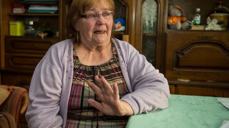 Yvette Bert, le 23 septembre 2014 à Saint-Omer.