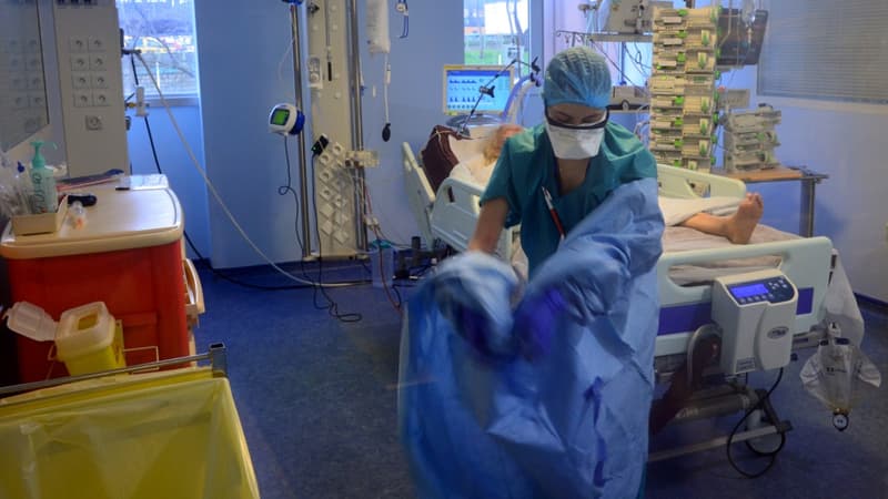 Hôpital Bichat, Paris, le 13 mars 2020