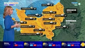 Météo Normandie: un temps nuageux ce dimanche avant l'arrivée d'éclaircies, 11°C au Havre et 13°C à Caen