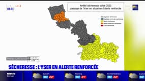 Le bassin de l'Yser placé en alerte renforcée face à la sécheresse