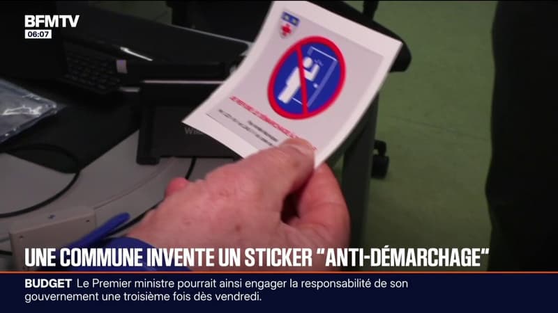 En Alsace, une commune crée un sticker afin de lutter contre le démarchage à domicile