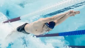 Léon Marchand aux JO le 28 juillet 2024