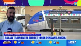 TER Marseille-Aix-en-Provence: plus de train en semaine entre 8h55 et 14h45 pendant deux mois
