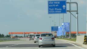 La Yamuna Expressway en Inde