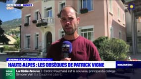 Hautes-Alpes: les obsèques de Patrick Vigne, maire de L'Argentière-La Bessée se sont tenus ce lundi matin