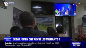 Législatives: qu'ont pensé les militants du débat?