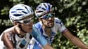 Romain Bardet et Thibaut Pinot lors du Tour de France 2017
