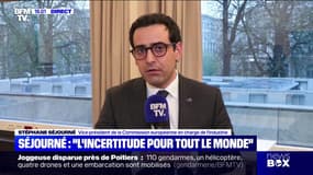 "C'est un moment d'incertitude pour tout le monde" : Stéphane Séjourné à propos des taxes douanières américaines