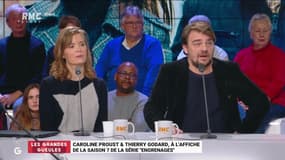 Le Grand Oral de Caroline Proust et Thierry Godard, à l'affiche de la saison 7 de la série "Engrenages" - 05/02