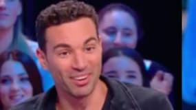 Lamine Lezghad et Camille Rowe sur le plateau du "Grand Journal"