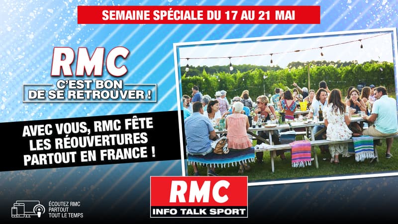 "RMC, c’est bon de se retrouver !"
