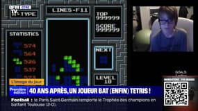 L'image du jour : 40 ans après, un joueur bat (enfin) Tetris ! - 04/01