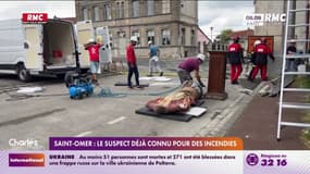 Saint-Omer : le suspect déjà connu pour des incendies