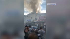 Un incendie a fait 22 blessés dont 7 graves à Aubervilliers dimanche.