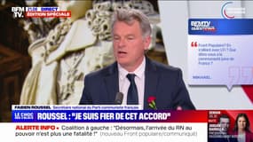 "Front populaire? En s'alliant avec LFI? Que dites-vous à la communauté juive de France?": Fabien Roussel répond à la question de Mikhael, téléspectateur de BFMTV 