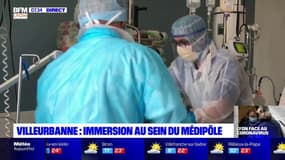 Coronavirus: en immersion au sein du Médipôle à Villeurbanne