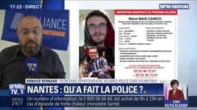 Nantes: le secrétaire départemental Alliance Police affirme qu'"à aucun moment, il nous est signalé qu'il manque une personne"