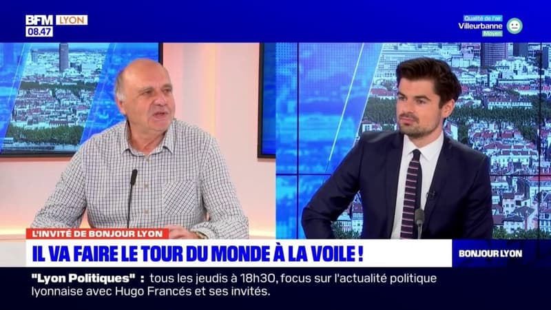 Un Lyonnais se prépare pour faire un tour du monde à la voile