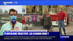 Plan blanc: selon Rémy Ruiz, infirmier anesthésiste à Montpellier, "si on veut faire de la place pour les patients Covid, il faut déprogrammer d'autres soins"