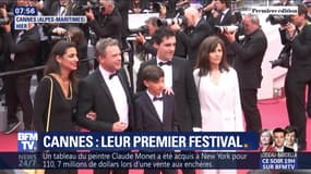 Cannes: leur premier festival