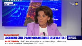 Azur Politiques: la sénatrice Dominique Estrosi-Sasonne critique les mesures gouvernementales sur le logement