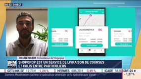 Johan Ricaut (Shopopop) : Shopopop, un service de livraison de courses et colis entre particuliers - 03/08