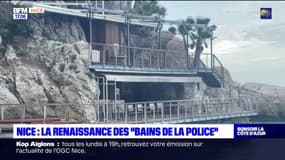 Nice: le nouveau restaurant creusé dans la roche "Les Bains" a ouvert 