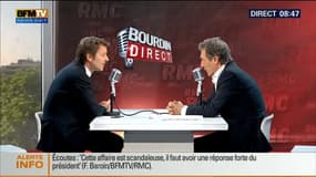 François Baroin face à Jean-Jacques Bourdin en direct