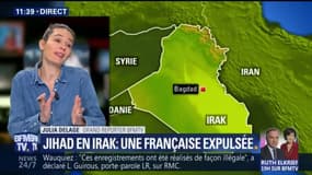 Jihadiste française expulsée d'Irak : ce qui l'attend lors de son retour en France