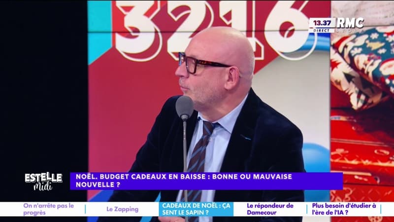 Budget des cadeaux de Noël en baisse : "Si les Français sont obligés de réfléchir, c'est qu'il y a un grave problème", constate Fred Hermel
