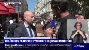 Grève des taxis: "On reste là tant qu'on a rien obtenu", assure le président de l'Union nationale des taxis