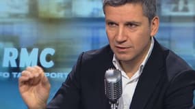  Christophe Najdovski,  adjoint (EELV) chargé des transports à la mairie de Paris, ce lundi chez Jean-Jacques Bourdin