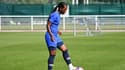 Grace Geyoro avec les Bleues, en juin 2022.