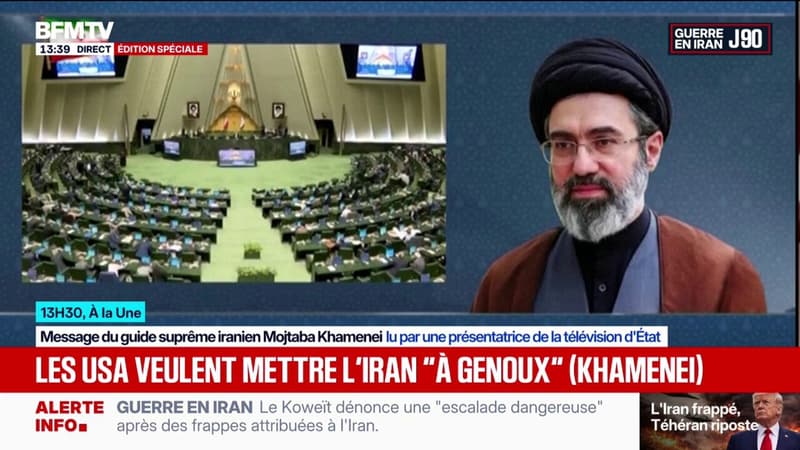 Guerre en Iran: le guide suprême iranien affirme que les États-Unis et Israël cherchent à 