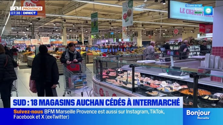 Sud : 18 magasins Auchan cédés à Intermarché