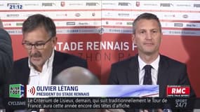 Le président Olivier Létang : "Jimmy Briand n'a pas refusé de signer à Rennes..."