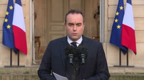 Sébastien Lecornu, le 24 novembre 2025 à Matignon.