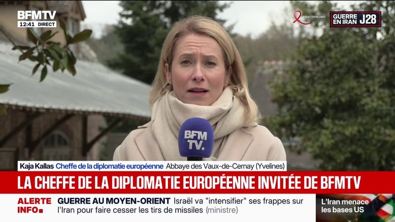 Blocage du détroit d'Ormuz: "Des discussions sont en cours pour trouver une solution diplomatique", indique la cheffe de la diplomatie européenne Kaja Kallas