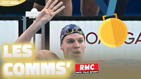 JO 2024 / Natation (200m 4 nages) : Les comms’ RMC, Marchand HORS DU COMMUN avec un 4e titre olympique