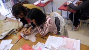 Des salariées dans un atelier (illustration)