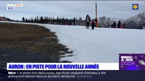 Auron: le Nouvel An en montagne malgré le manque de neige