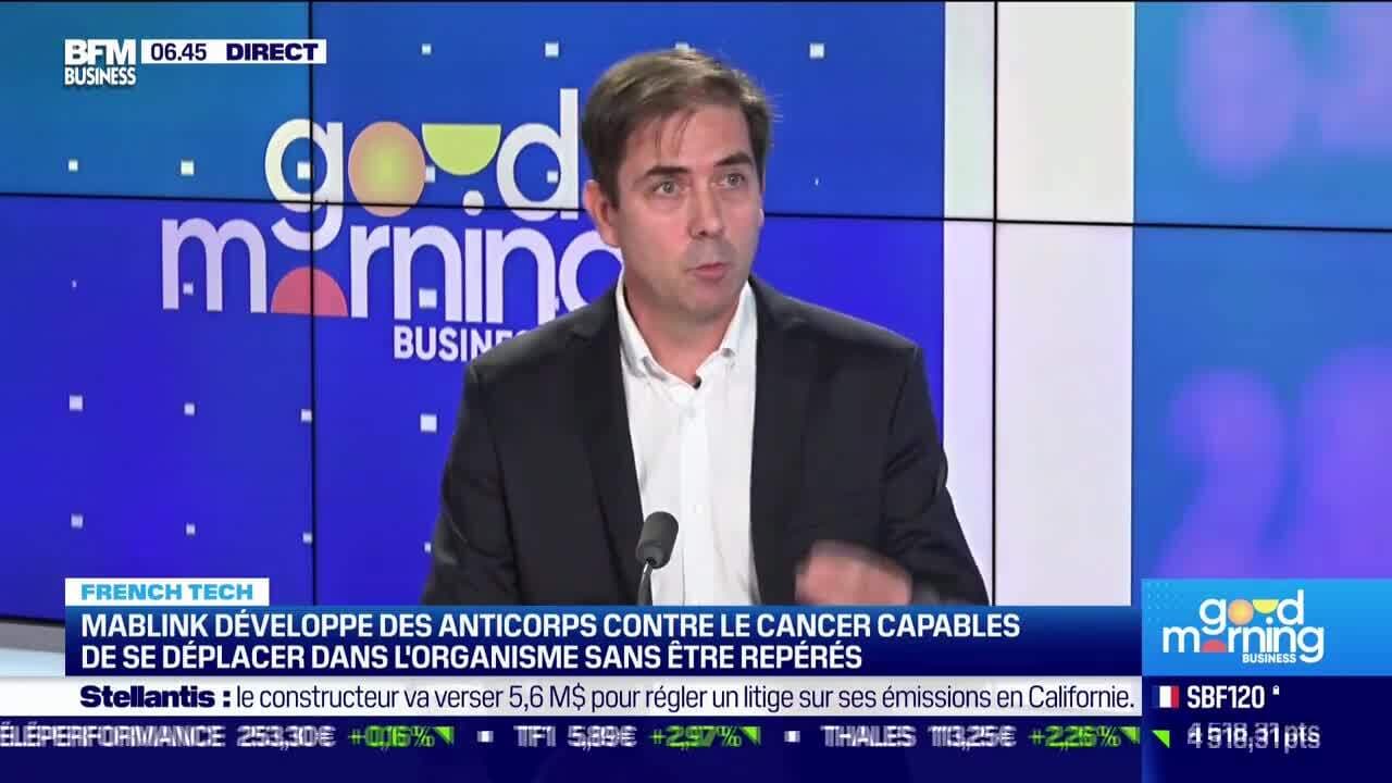 JeanGuillaume Lafay (Mablink) La biotech Mablink dévelope des médicament contre le cancer 14/10