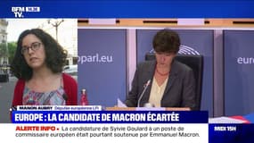 Rejet de la candidature de Sylvie Goulard : "C'est la bonne décision." juge Manon Aubry (LFI)