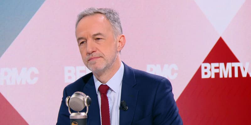 Emmanuel Grégoire, candidat à la mairie de Paris, le 30 janvier 2026.