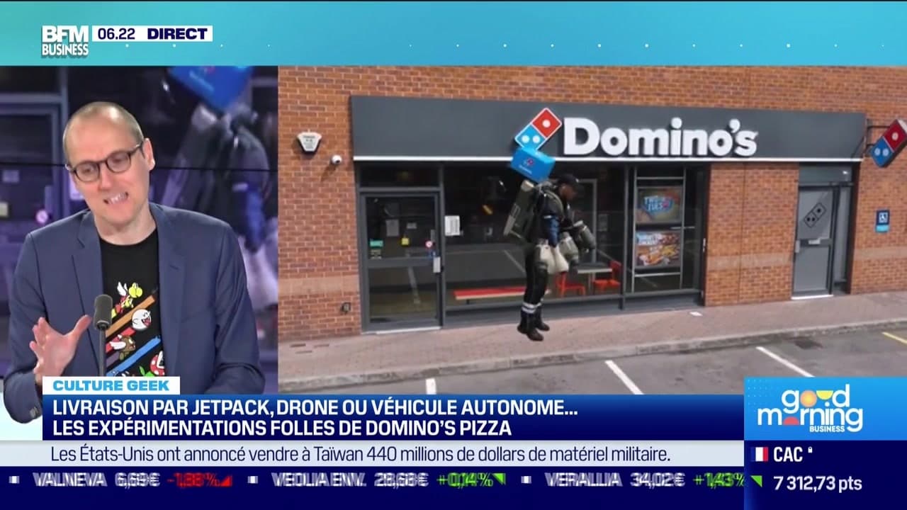 Culture Geek : Livraison par jetpack, drone ou véhicule autonome... les ...