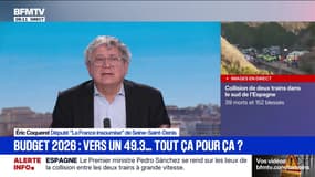 Éric Coquerel (LFI): "Ce budget est mauvais pour le pays"
