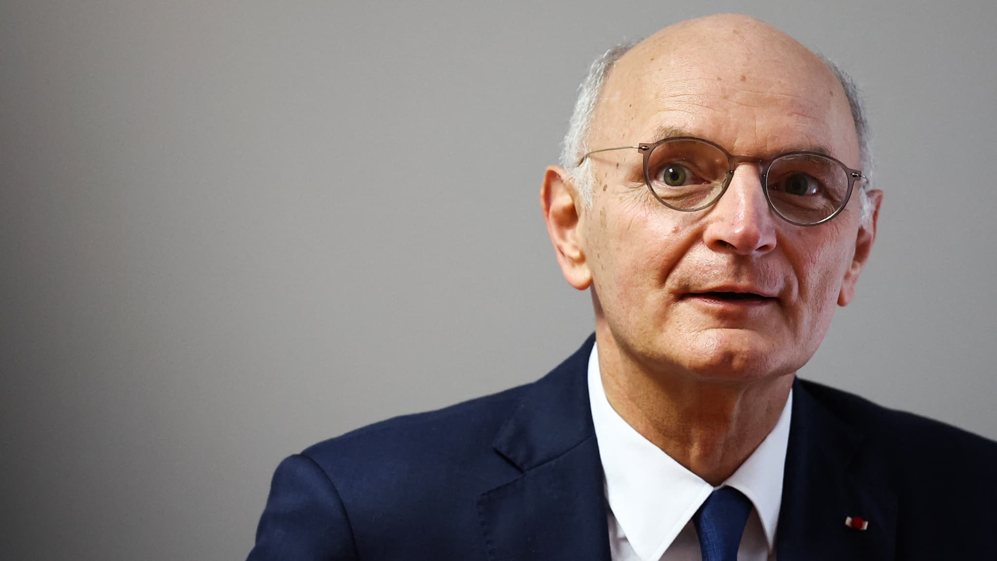 Didier Migaud à la prison de la Santé à Paris le 27 septembre 
